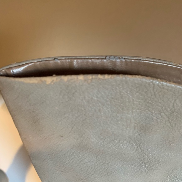 Taupe wedge boots, size 8 - Picture 7 of 8